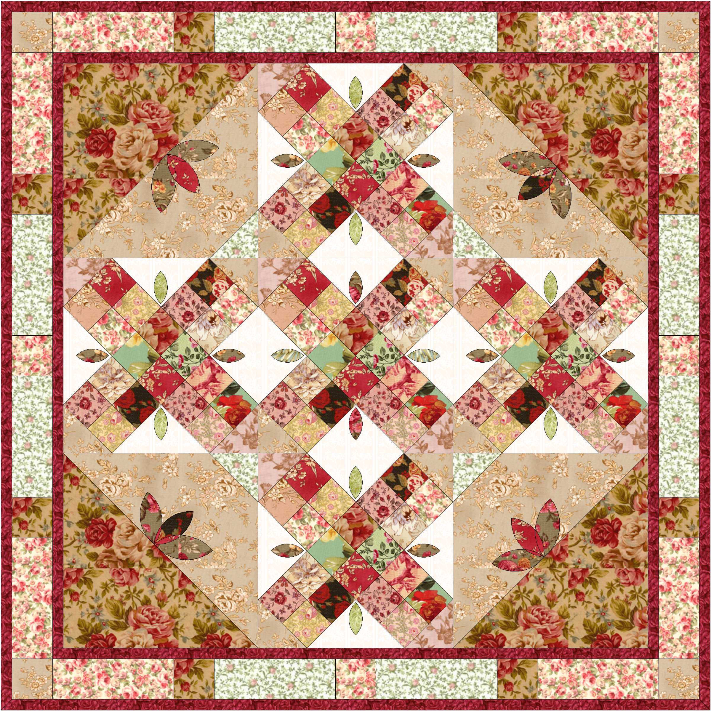 christmas quilt clipart - photo #40